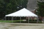 30' x 30' pole tent - 1 piece top